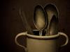 Three Spoons and One Knife